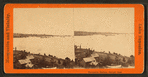 Marquette harbor distant view