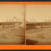 Ships at anchor in Marquette harbor