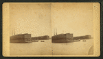 Escanaba ore docks, 1878.