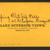 Laughing Whitefish Falls, 25 miles from Marquette, L.S.