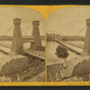 Suspension bridge, Minneapolis.