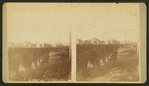Stone arch bridge.