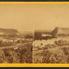 View of barn bluff and Mississippi river.