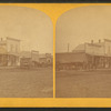 View of commerical buildings.