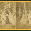 Portrait among trees.