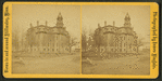 View of building, possibly school(?).