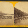 A Mississippi lumber raft.