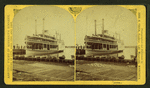 Steamer, City of St. Louis, on the lake.
