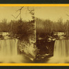 View of a waterfall.