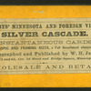 Silver cascade.