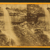 View of a waterfall.