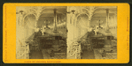 Cabin of steamer Milwaukee.