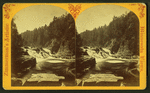 View of a waterfall.