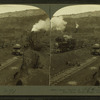 Steam shovel at work, showing how track is laid, Burt mine, Mesabi range, Minn. U.S.A.