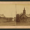 Small town church, Pawnee City, Nebraska.