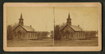 Small town church, Pawnee City, Nebraska.
