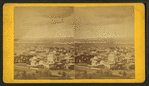 Birds eye view of Omaha, Nebraska.