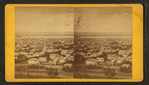 Birds eye view of Omaha, Nebraska.