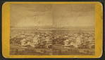 Birds eye view of Omaha, Nebraska.
