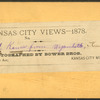 West Kansas from Wyandotte, Kansas City, Missouri.