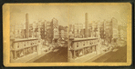 Ruins of Southern Hotel, destroyed April 11 1877. St. Louis, Missouri.