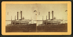 [The Steamer on the Mississippi River.]