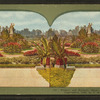Flowers and statuary, Shaw's Garden, St. Louis.