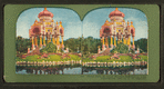 Forest Park, St. Louis. Pavillion reflected on lake.