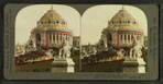 Jefferson's Statue and Ffestival Hall, Louisiana Purchase Exposition, St. Louis.