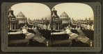 Pavilions and Festival Hall from the Dome of the German Building.
