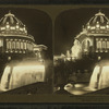 View of Festival Hall in the night. St. Louis, Mo.