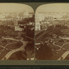 From Ferris Wheel S.E. over Japanese garden and 'Jerusalem' to Festival Hall.