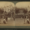 From West Pavilion, N. over lagoon between Electricity (R) and Machinery Bldgs. World's Fair, St. Louis, Mo.