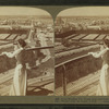 From Wireless Tel. Tower west over huge Manufactures Bldg. to the Pike.