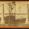 Grant and Pemberton monument [Surrender Marker]. (Now standing in cemetery).