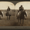 Cowboys on the range--an autumn beef roundup, Montana, U.S.A.