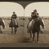 Cowboys on the range--an autumn beef roundup, Montana, U.S.A.
