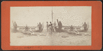 Paul Boyton with his dog, Atlantic City, N.J.