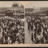 Atlantic City's Crowded Beach, New Jersey, U. S. A.