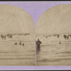 Cape May, N.J. [View of waders in the Ocean.]