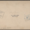 Mr. Sheldon [Residence, Orange, N.J.]