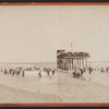 Beach scene and bathers.