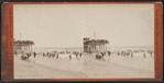 Beach scene and bathers.
