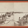 Getting ready for a boat ride.