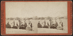 View of Asbury Park. [People in boat.]
