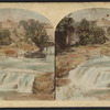 View on the Passaic River, Paterson, near New York.
