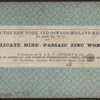 Silicate Mine - Passaic Zinc Works.