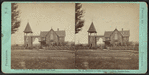 Entrance to Cedar Lawn Cemetery, Dundee Lake.