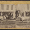 View of a Taylor Shop, Main Street, Hackensack.