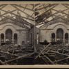 Ruins of 3rd Presbyterian Church, Trenton, N.J. Burned July 4th, 1879.